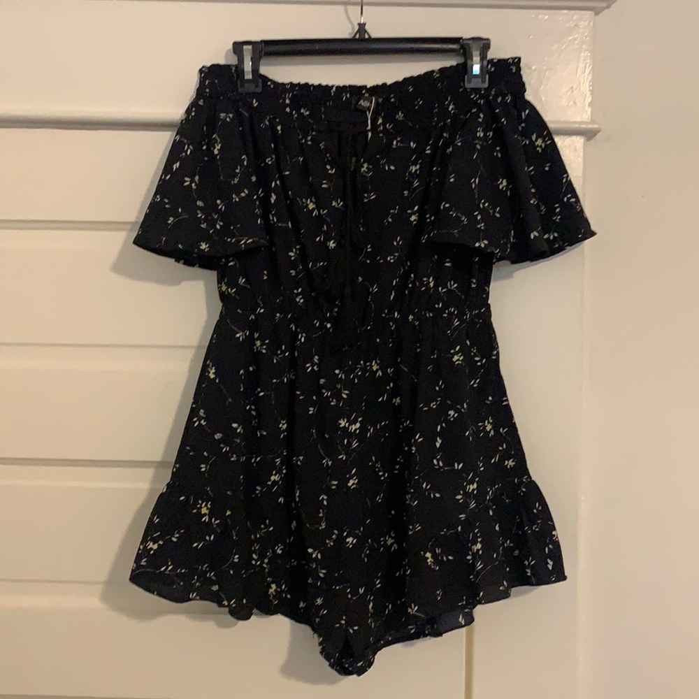 Off the shoulder romper